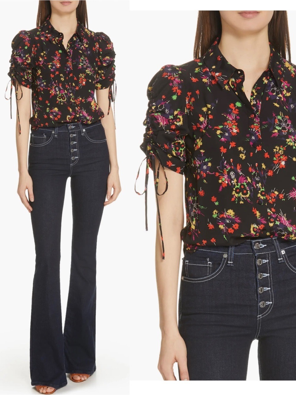 Veronica Beard Carmine Blouse View 2